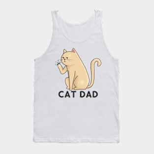 cat dad Tank Top